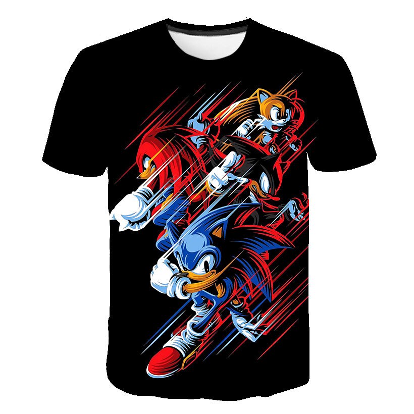 Men/Women 3D Cartoon Game Print T-shirts Costume Boys T Shirt Girls Summer T-shirt Kid Clothing Children Tee Tops Clothes-0