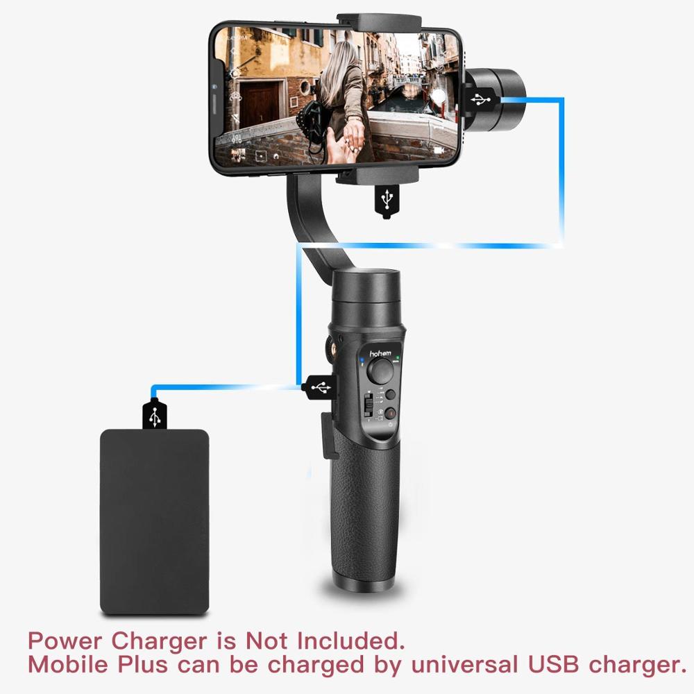 Mobile Plus Smartphone Gimbal Stabilizer for iPhone 11/11 Pro/Pro Max for Galaxy S10/Plus/S9 for Video Blogger-2