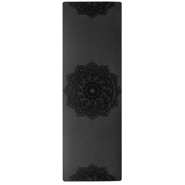 6MM TPE Non-slip Yoga Mats For Fitness Pilates Gym Exercise Sport-2