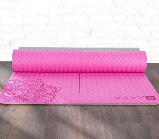 6MM TPE Non-slip Yoga Mats For Fitness Pilates Gym Exercise Sport-8