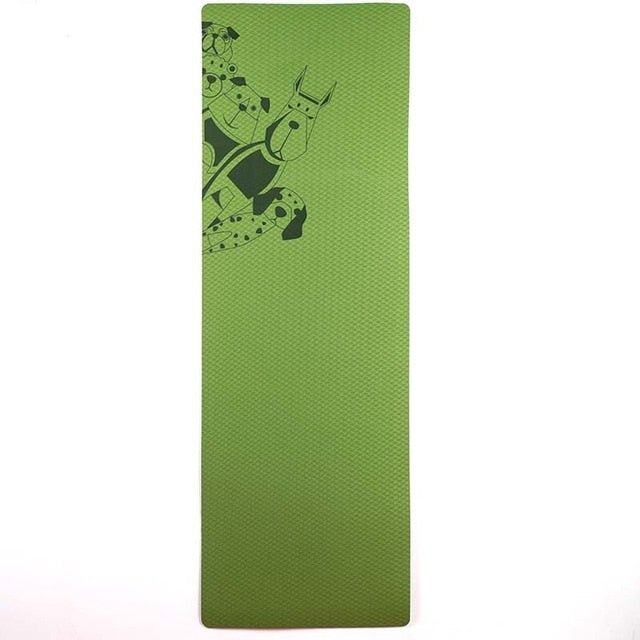 6MM TPE Non-slip Yoga Mats For Fitness Pilates Gym Exercise Sport-12