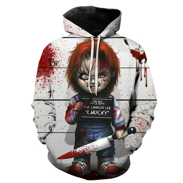 Men Women shirt/Hoodies/Tees Outerwear Halloween Gift Nightmare Before Christmas Jack 3D Print Female/male Hoody Sweatshirt-1