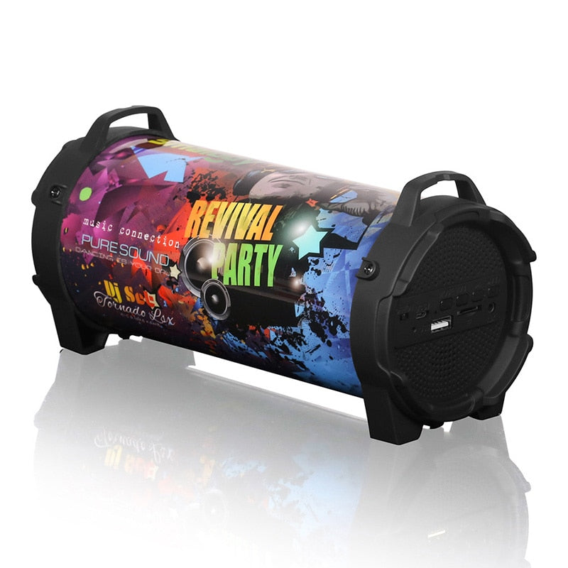 Outdoor Portable Subwoofer Column Bluetooth Speaker -6