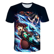 0 Ghost Blade 3D T-Shirt Men funny t shirts Fashion Hip Hop Women Demon Slayer Summer child Print Streetwear T-Shirt tops-15