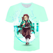 0 Ghost Blade 3D T-Shirt Men funny t shirts Fashion Hip Hop Women Demon Slayer Summer child Print Streetwear T-Shirt tops-14