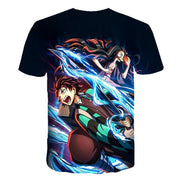 0 Ghost Blade 3D T-Shirt Men funny t shirts Fashion Hip Hop Women Demon Slayer Summer child Print Streetwear T-Shirt tops-4