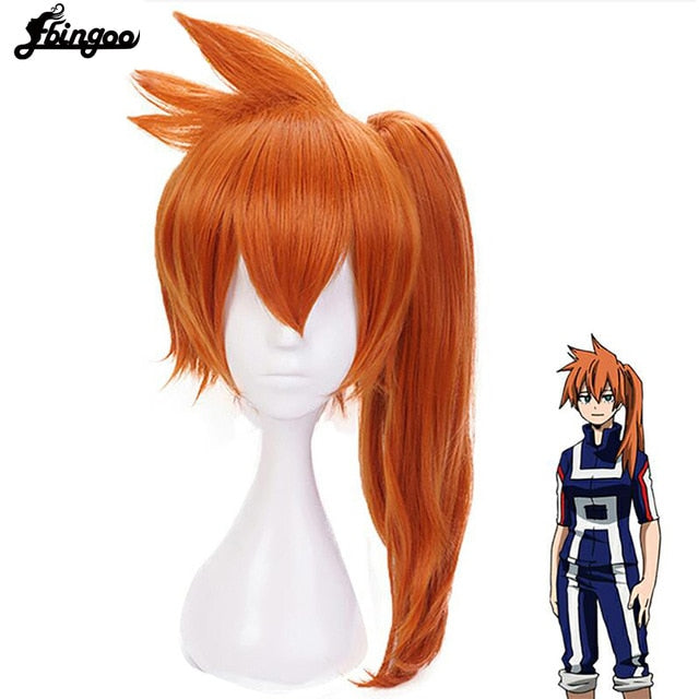 My Hero Academia OCHACO URARAKA Auburn Brown Short Straight Bob Synthetic Cosplay Wig Role Play Halloween Costume парик-12