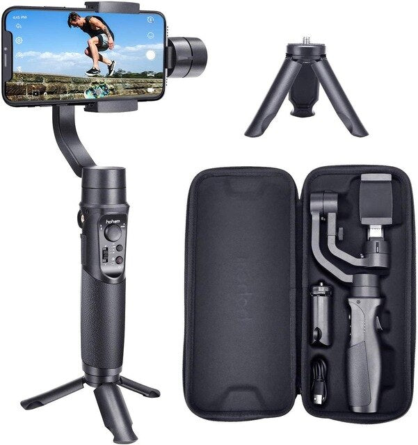 Mobile Plus Smartphone Gimbal Stabilizer for iPhone 11/11 Pro/Pro Max for Galaxy S10/Plus/S9 for Video Blogger-1