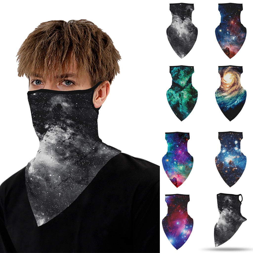 Outdoor Print Seamless Neck Gaiter Protection-0