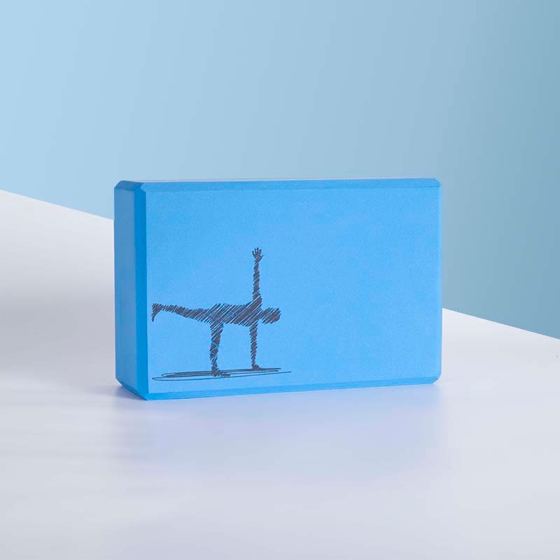 USA,France,Spain,Russia local dropship EVA yoga block foam brick black Stretching Aid Gym Pilates for Exercise Fitness-3