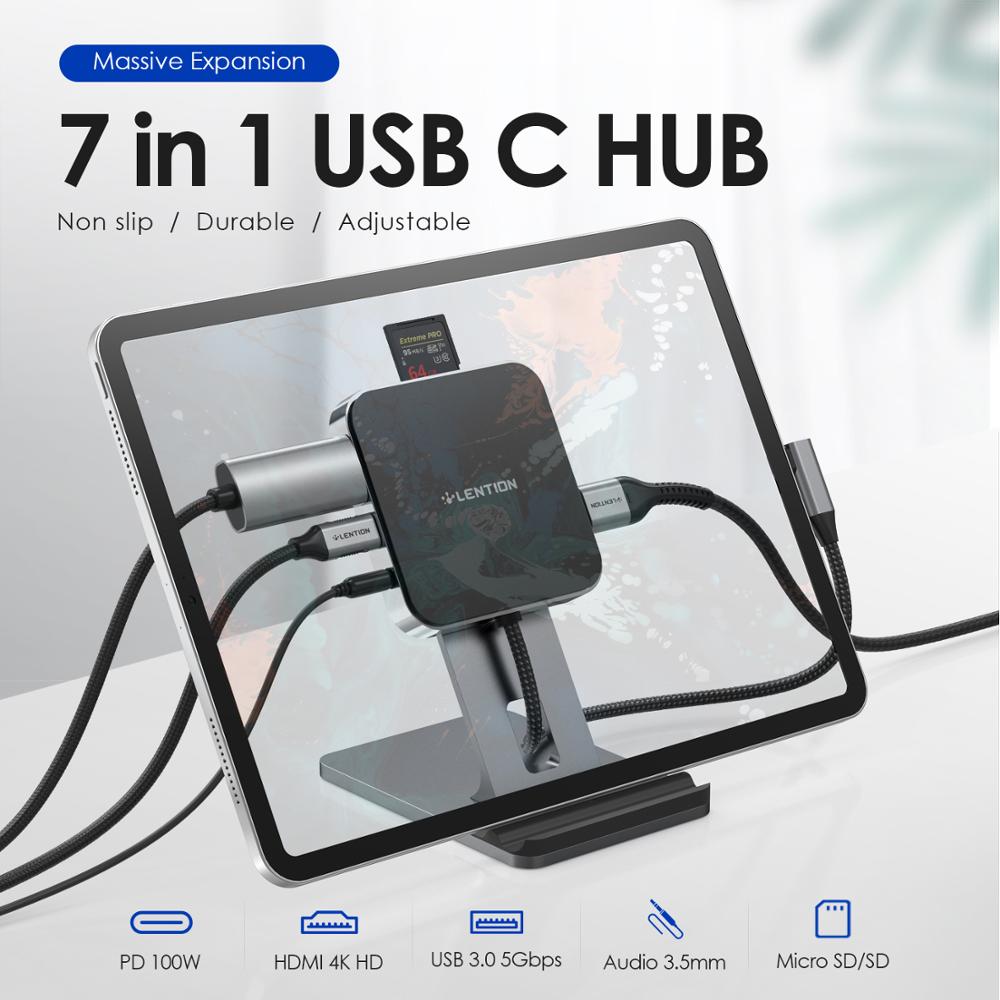 iPad Pro USB C Hub with 4K HDMI, -0