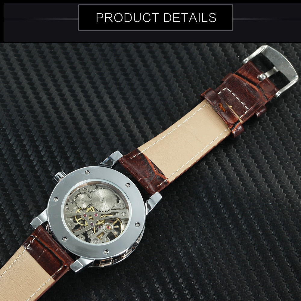 Watch Mechanical Mens Watches Top Brand Luxury Leather Skeleton Dropshipping Best Selling Products Horloges-13