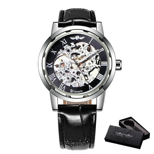 Watch Mechanical Mens Watches Top Brand Luxury Leather Skeleton Dropshipping Best Selling Products Horloges-17