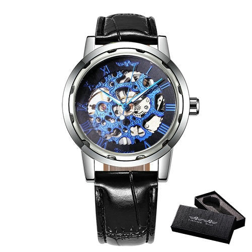 Watch Mechanical Mens Watches Top Brand Luxury Leather Skeleton Dropshipping Best Selling Products Horloges-3