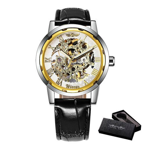 Watch Mechanical Mens Watches Top Brand Luxury Leather Skeleton Dropshipping Best Selling Products Horloges-4