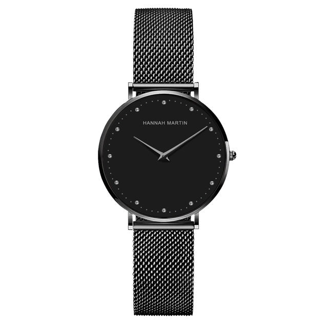 Original Quartz Waterproof Ladies Watch Fashion Creative Stainless Steel Mesh Band Women Watches-1