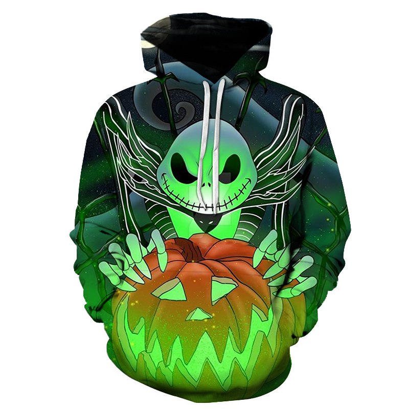 3d print Halloween Funny Broom Witches Hoodies-0