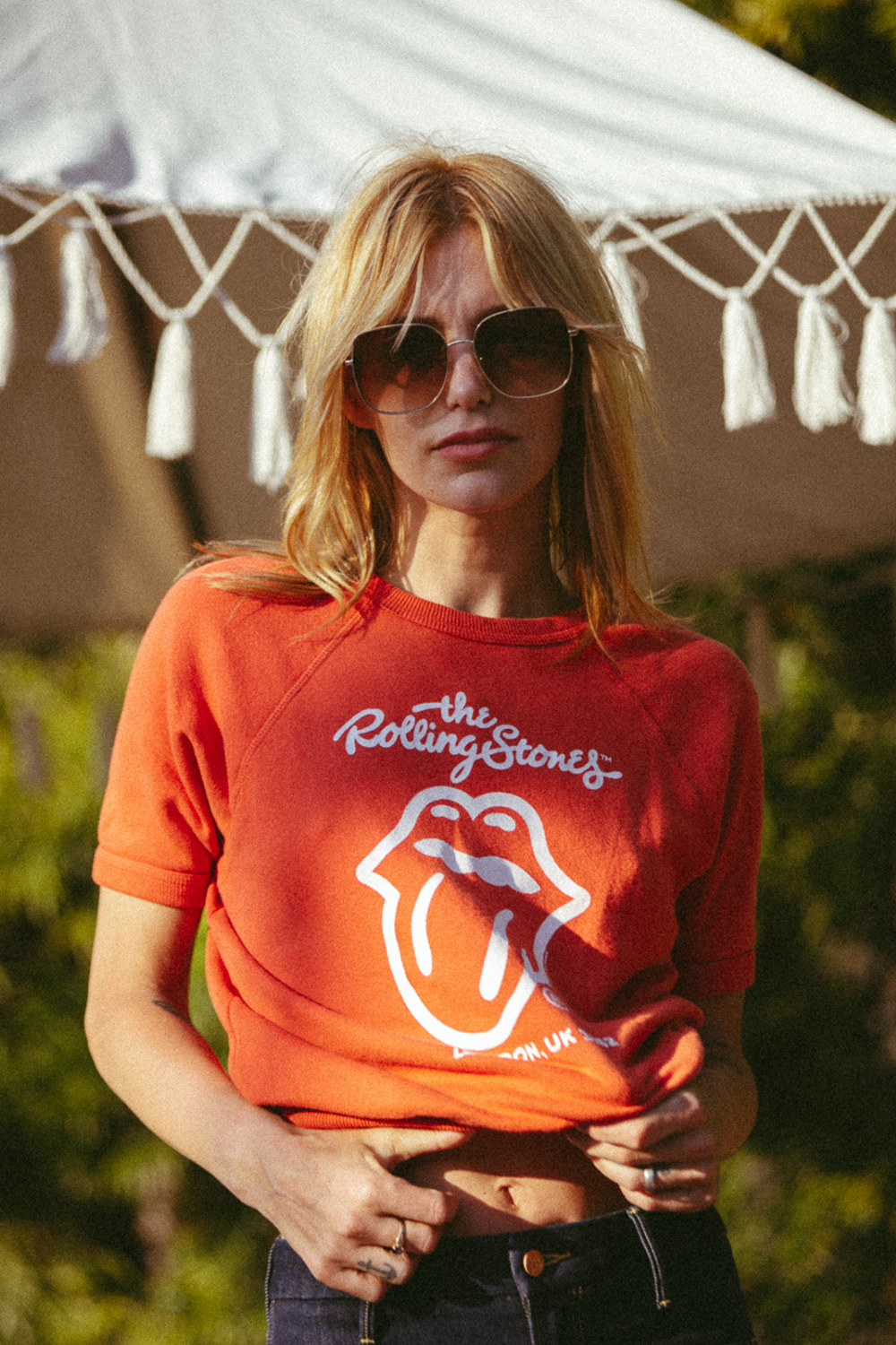 The Rolling Stones London Raglan Tee by People of Leisure-4