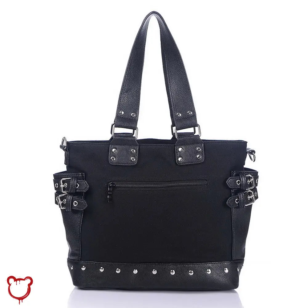 'Rebel Black Handcuff Bag' by The Cursed Closet-1