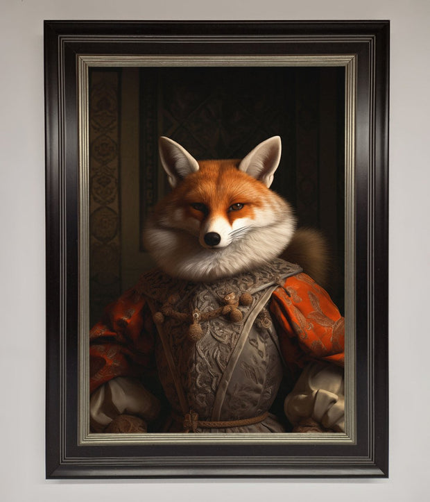 Renaissance Fox Framed Poster-0