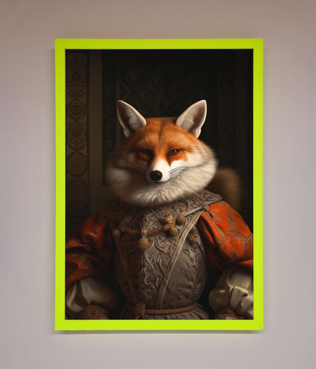 Renaissance Fox Framed Poster-8