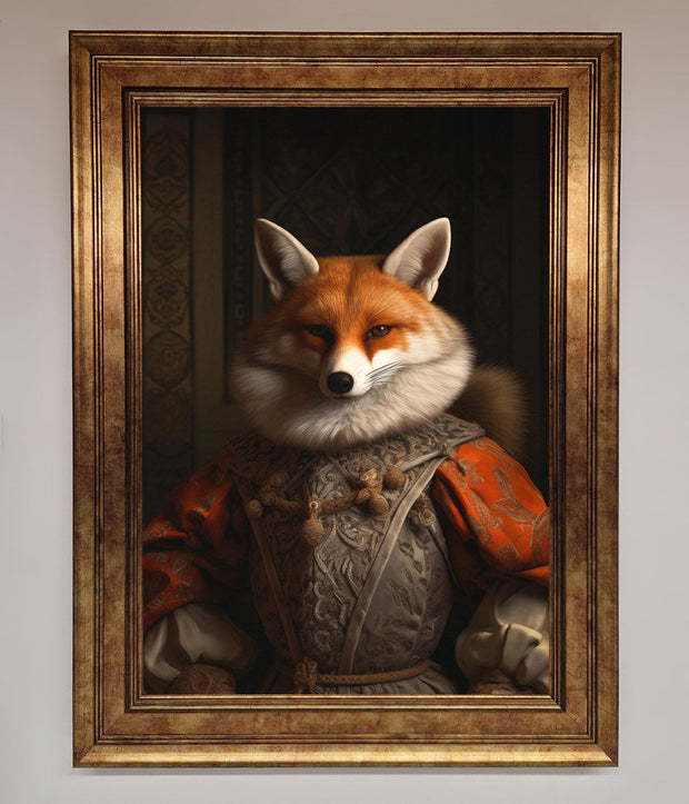 Renaissance Fox Framed Poster-13