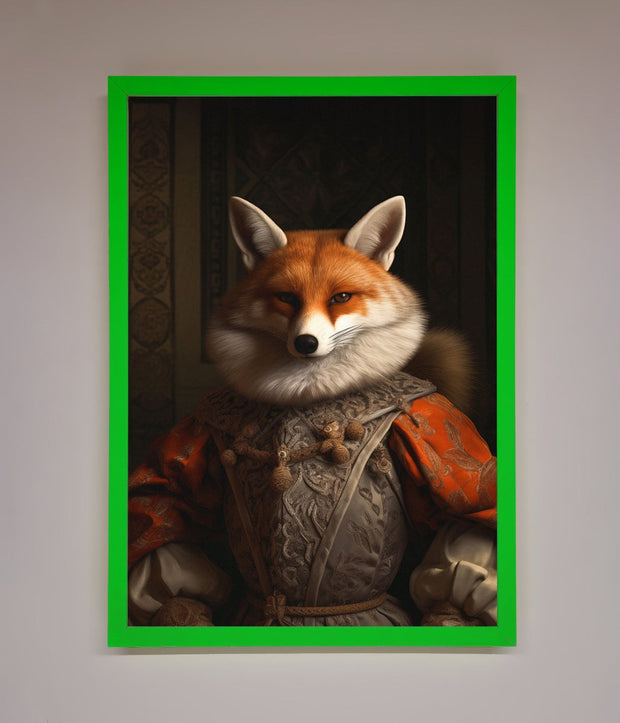 Renaissance Fox Framed Poster-9