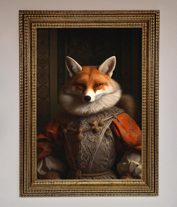 Renaissance Fox Framed Poster-10