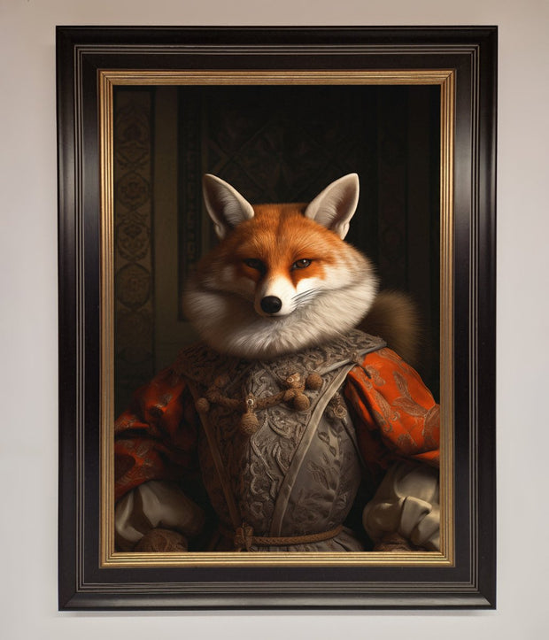 Renaissance Fox Framed Poster-17
