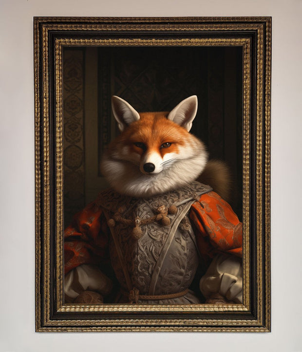 Renaissance Fox Framed Poster-12