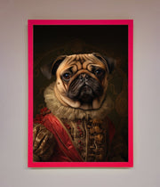Renaissance Pugs Framed Poster-5