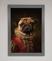 Renaissance Pugs Framed Poster-4