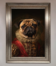 Renaissance Pugs Framed Poster-14