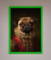 Renaissance Pugs Framed Poster-9