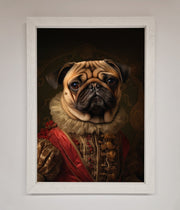 Renaissance Pugs Framed Poster-2