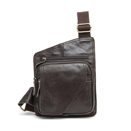 Rossie Viren Vintage Leather Mini Messenger Bag-0