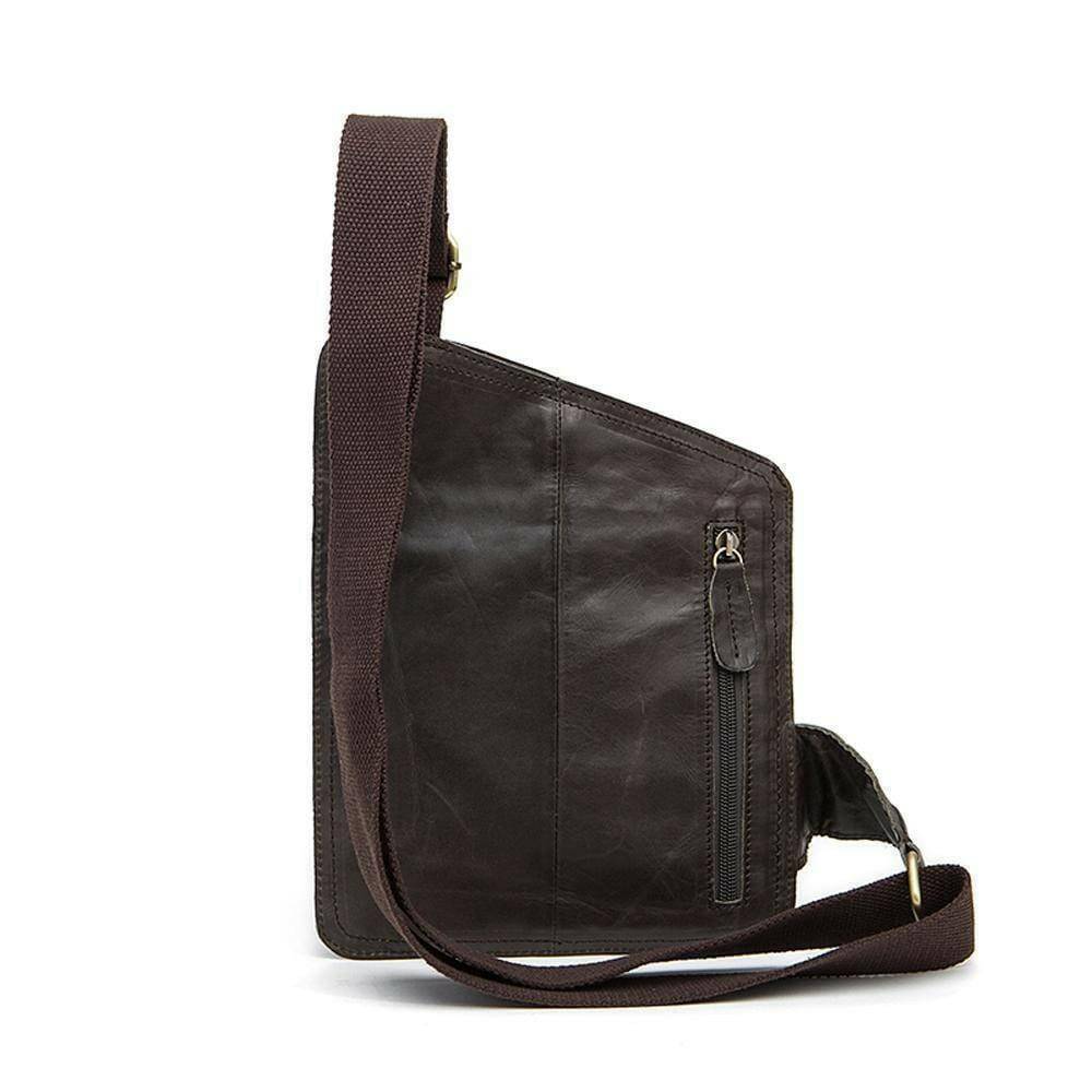 Rossie Viren Vintage Leather Mini Messenger Bag-4