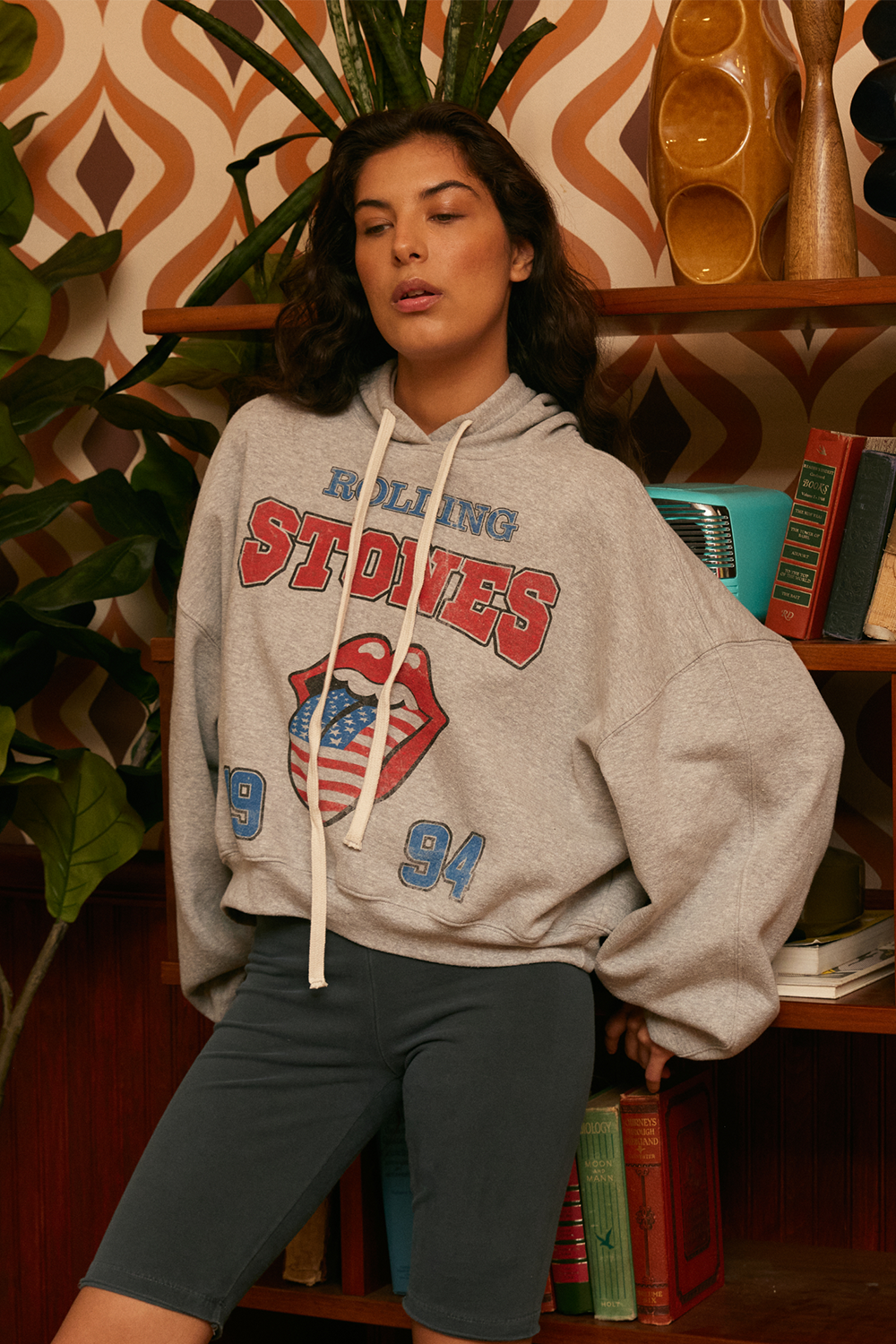 Rolling Stones USA 1994 Hoodie by People of Leisure-1