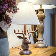 Stag Head Table Lamp-0