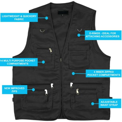 Multi Pocket Utility Vest-0