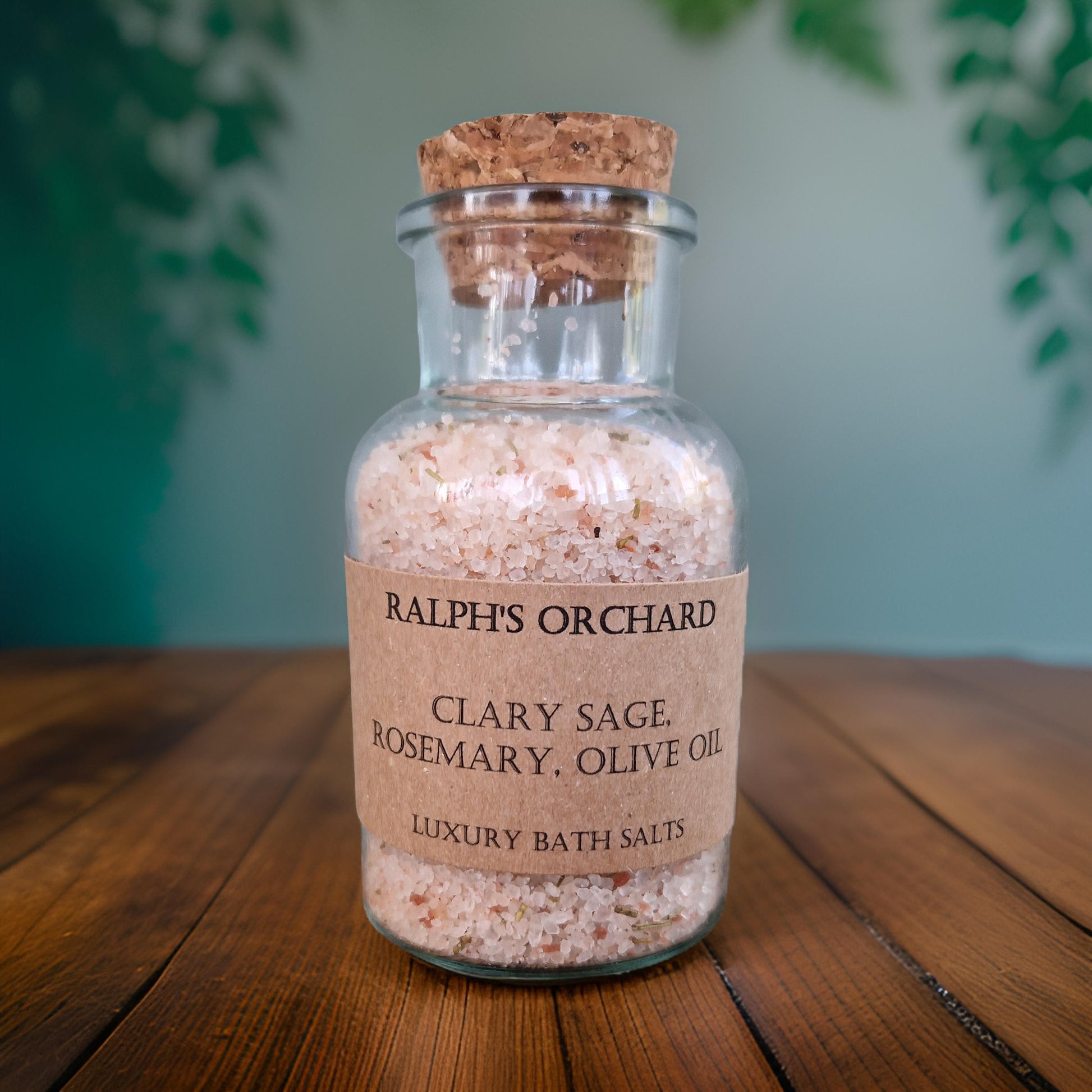 Vegan Bath Salts | Clary Sage, Rosemary & Olive Oil-0