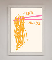Send Noods Framed Poster-2