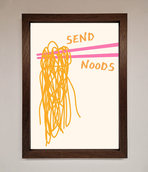Send Noods Framed Poster-10