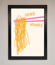 Send Noods Framed Poster-1