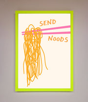 Send Noods Framed Poster-13
