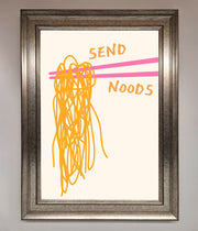 Send Noods Framed Poster-5