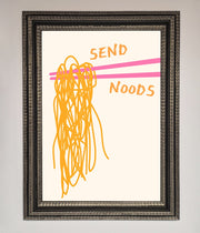 Send Noods Framed Poster-17