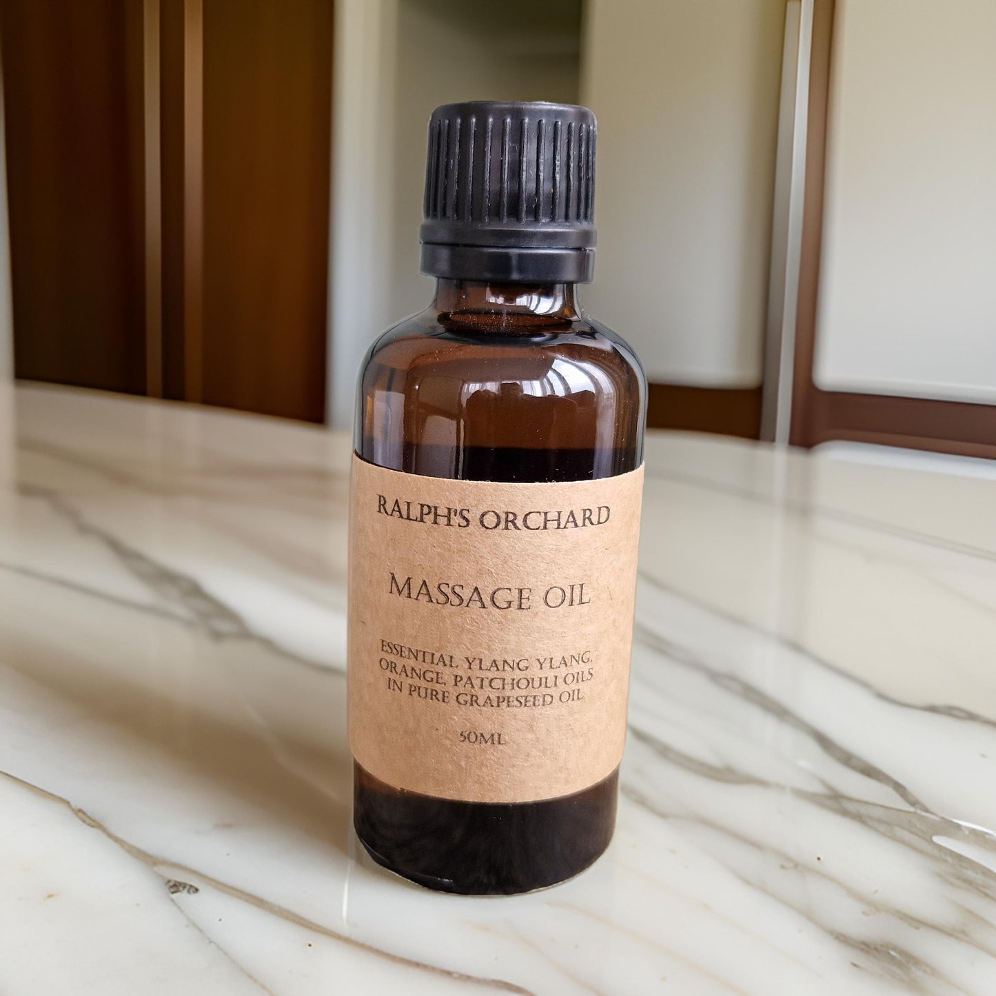 Massage Oil | Ylang Ylang, Orange and Patchouli Essential Oils-1