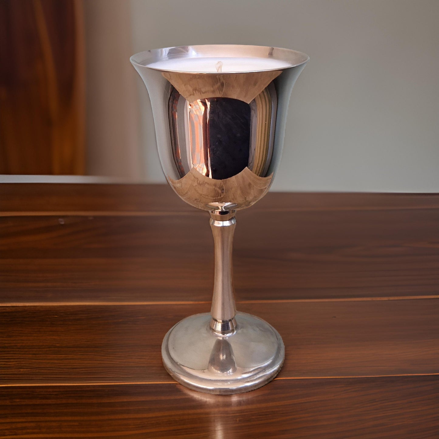 Silver Goblet Scented Candles-3