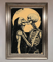 Skeleton Embrace Framed Poster-5